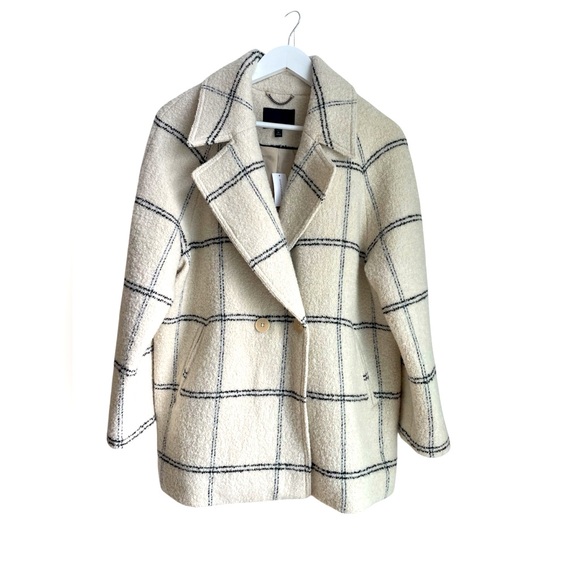 🩷NEW Wool Banana Republic Coat - Picture 2 of 8